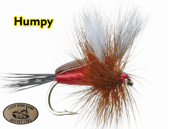 Dry fly humpy 1 dozen