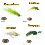 Bass fly assortment