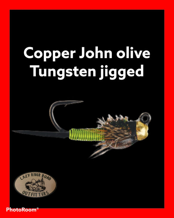 BH TUNGSTEN JIGGED copper John olive