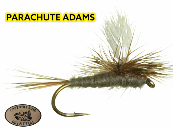 Dry fly parachute Adams 1 dozen