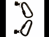 Magnetic net release w/2 carabiners