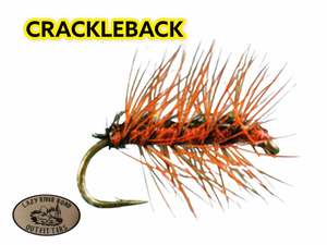 Dry fly crackleback 1 dozen