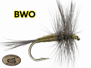 Dry fly BWO 1 dozen