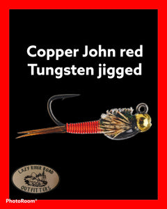 BH TUNGSTEN JIGGED BH copper John red