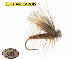 Dry fly elk hair caddis