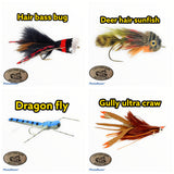 Bass fly assortment