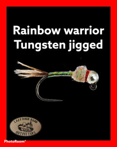 BH TUNGSTEN JIGGED rainbow warrior